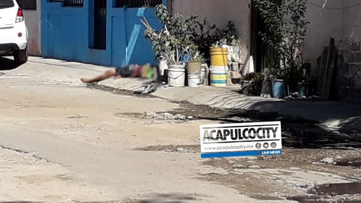 Lo matan a balazos en Ciudad Renacimiento de Acapulco