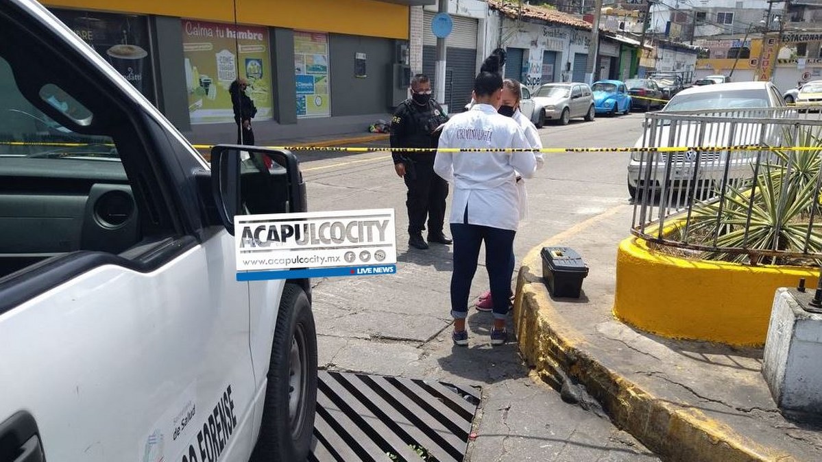 Matan a balazos a un joven en la colonia Centro de Acapulco