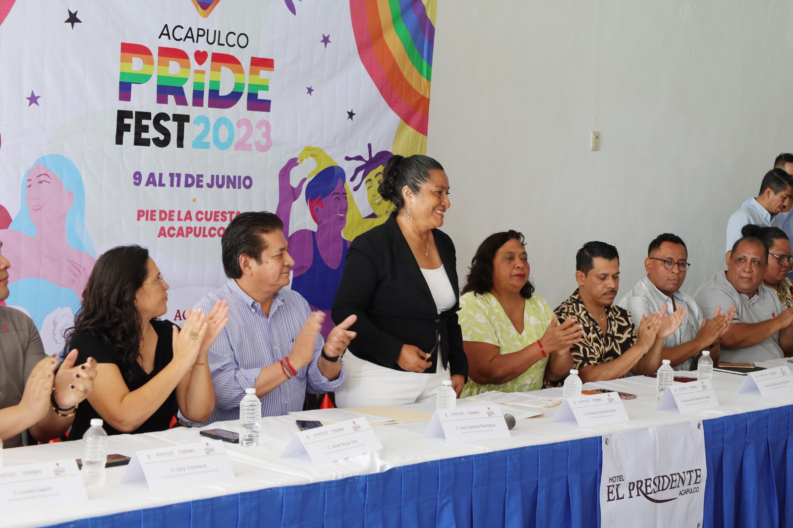 Presenta Abelina López el “Pride Fest Acapulco 2023”