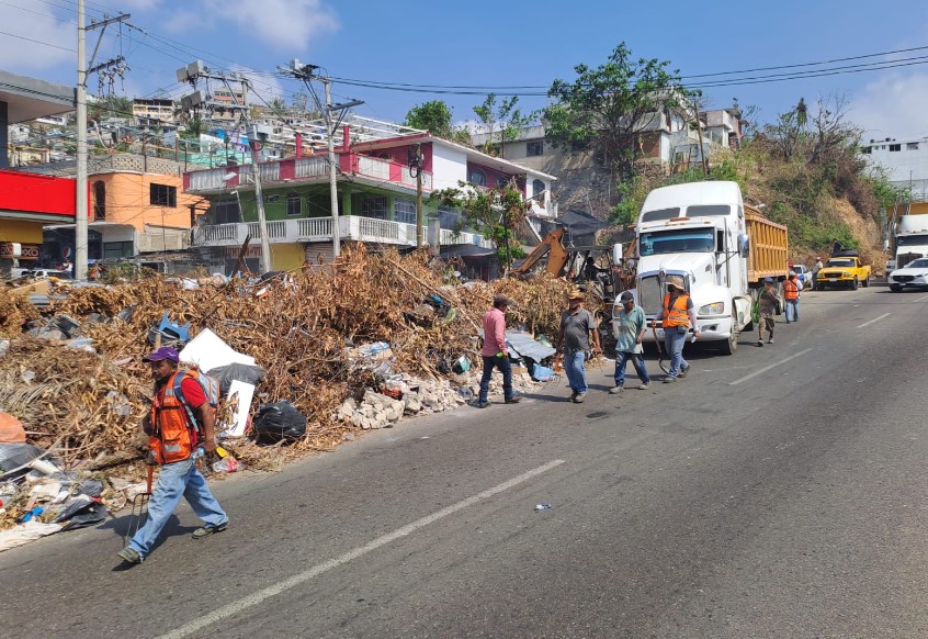 Implementan jornadas de limpieza en carretera México-Acapulco