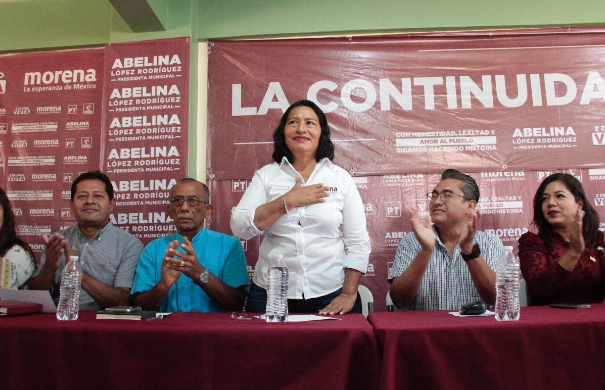 Se suman más de 18 mil agremiados del SNTE al proyecto de Abelina López Rodríguez