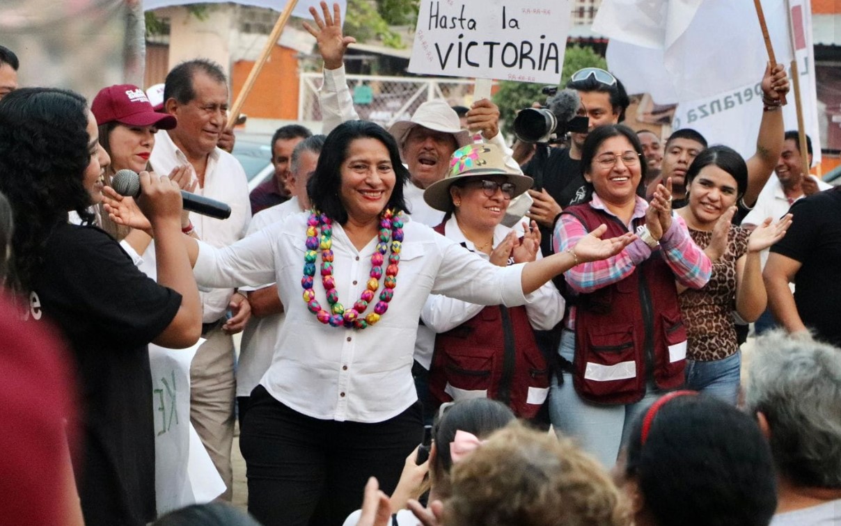 Respaldan habitantes de Ciudad Renacimiento proyecto de continuidad de Abelina López Rodríguez