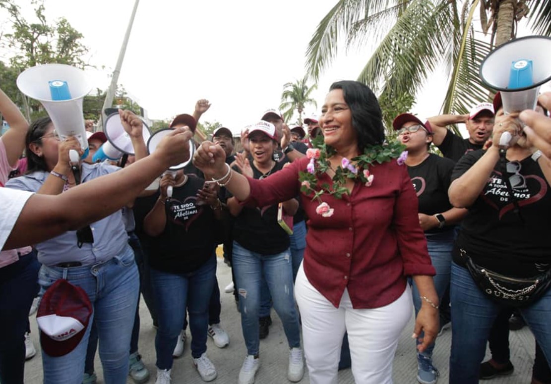 Da colonia del PRI su respaldo a Abelina López Rodríguez