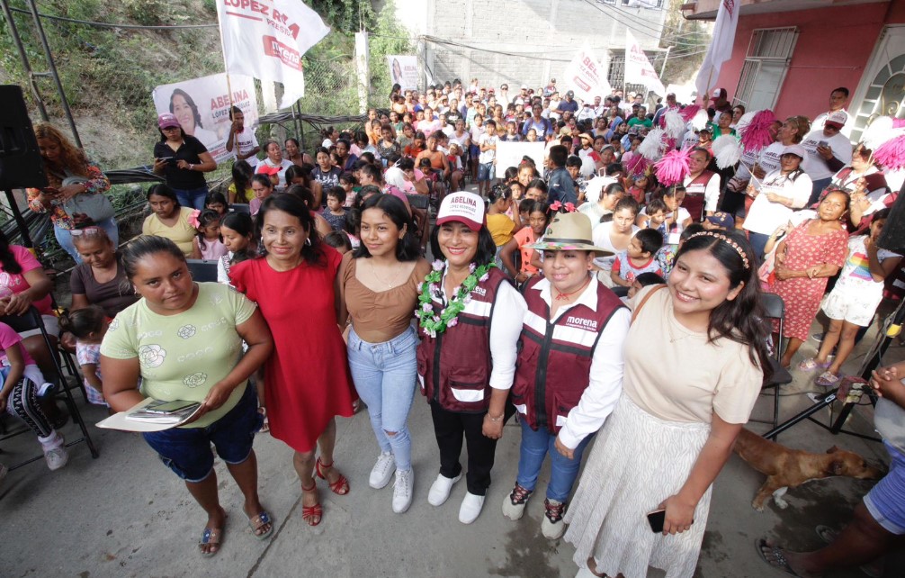 Respaldan colonias Héroes de Guerrero, Mártires de Cuilapa y Manantiales la continuidad de Abelina López