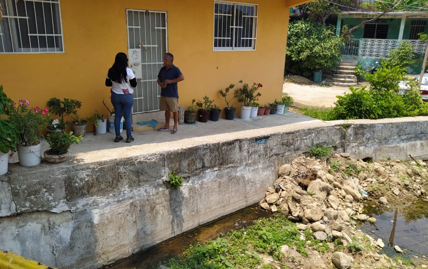 Notifican a 189 viviendas en zonas de alto riesgo ante temporada de lluvias y huracanes