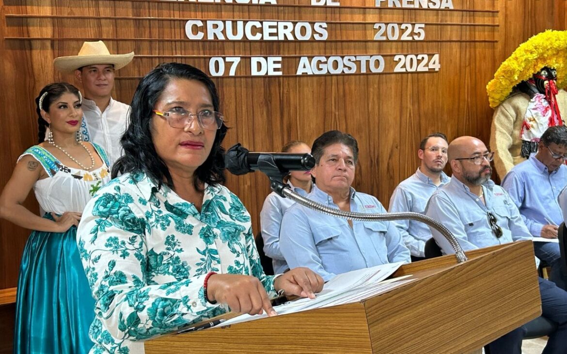 Confirma Abelina 16 cruceros para 2025