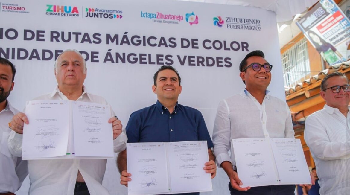 Firma Gobierno de Guerrero y SECTUR Federal convenio de Rutas Mágicas de Color