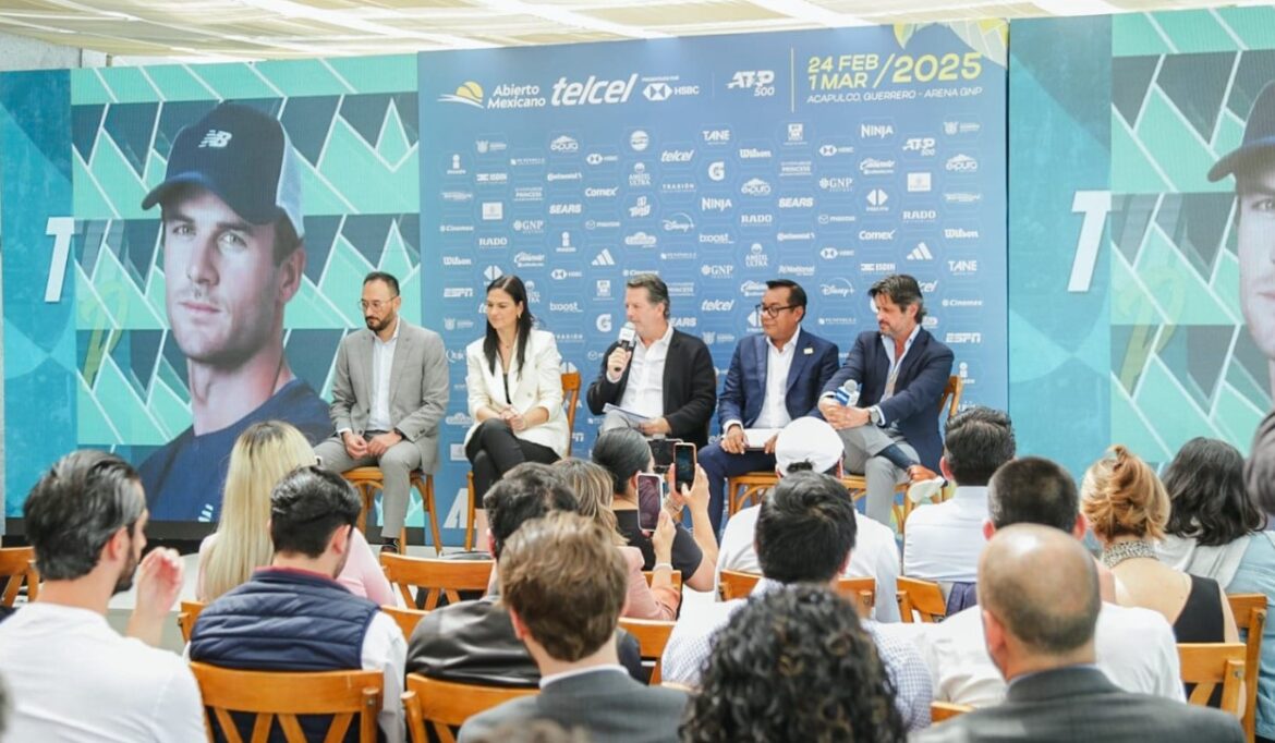 Acapulco será sede del Abierto Mexicano de Tenis 2025