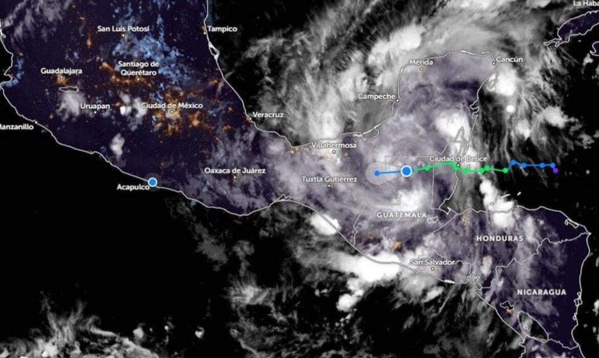 “Nadine”, provocará lluvias en Acapulco