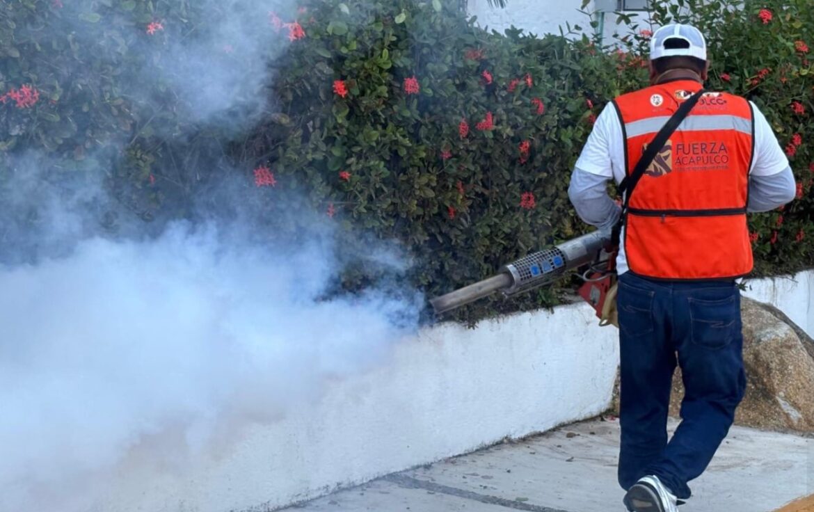 Mantienen brigadas de fumigación en poblados, colonias y fraccionamientos de la ciudad