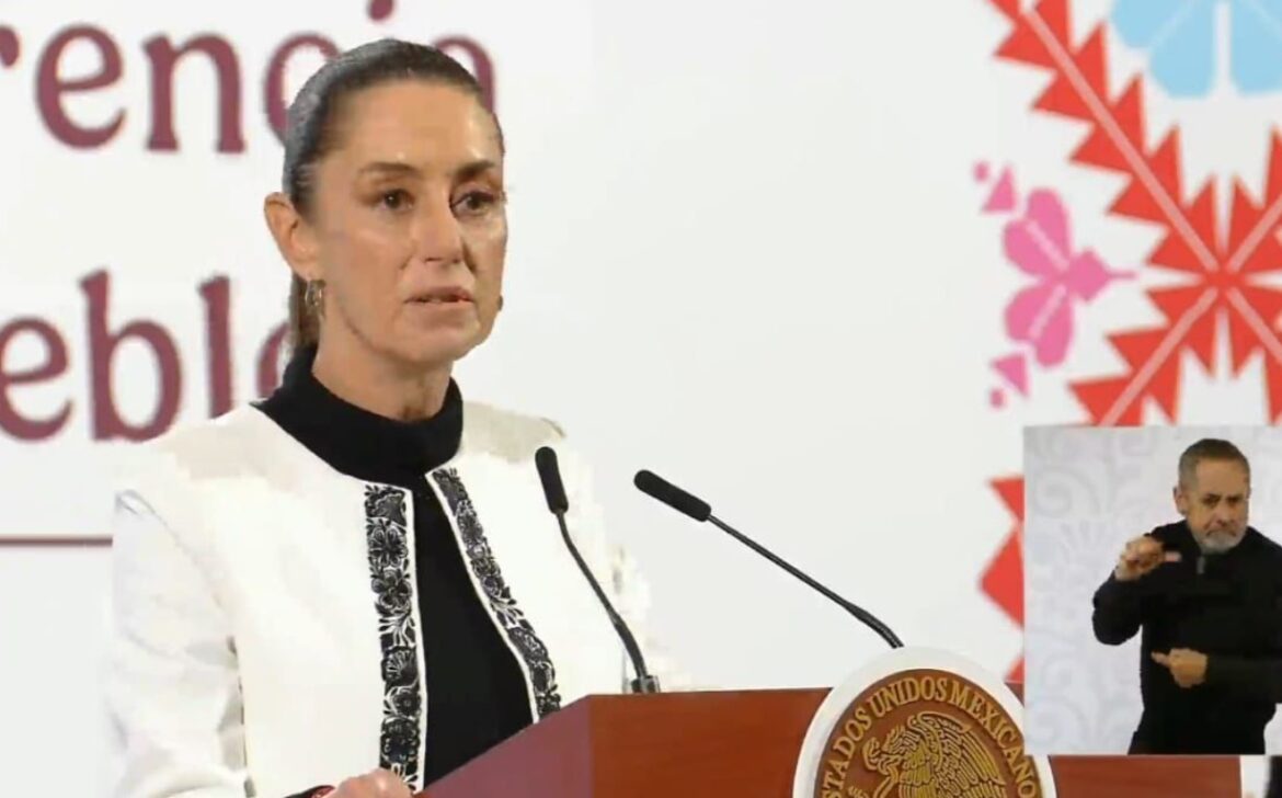 Claudia Sheinbaum destaca en Palacio Nacional la recuperación turística de Acapulco