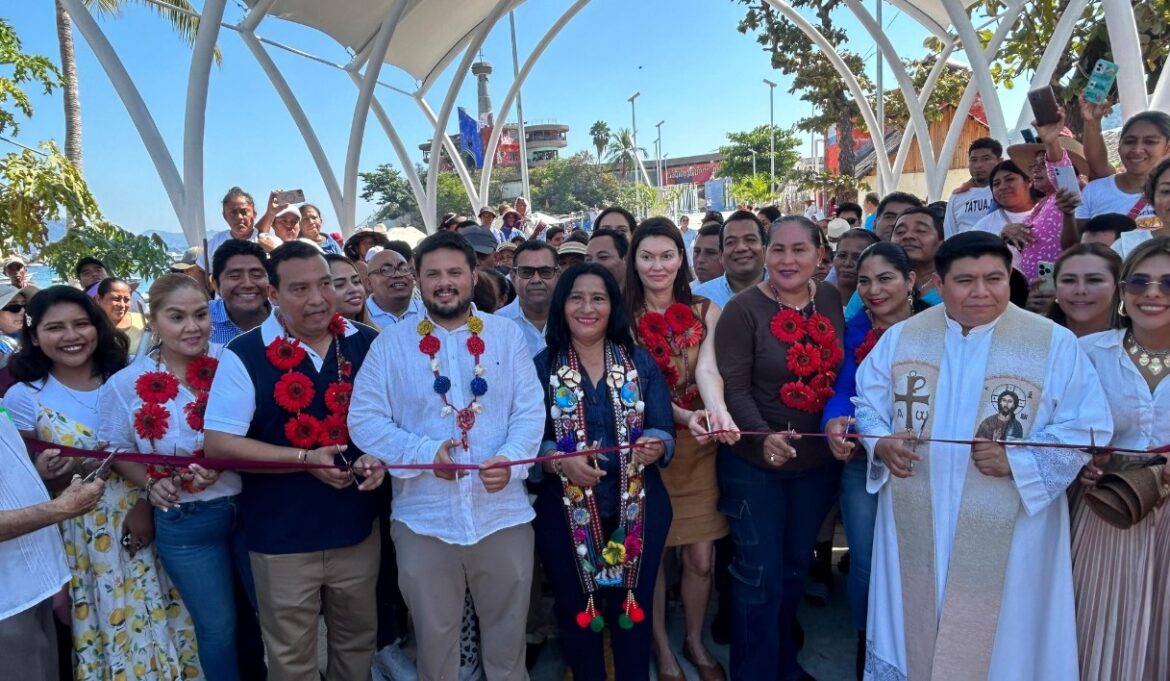 Inaugura Abelina López Rodríguez puente de Caleta-Caletilla