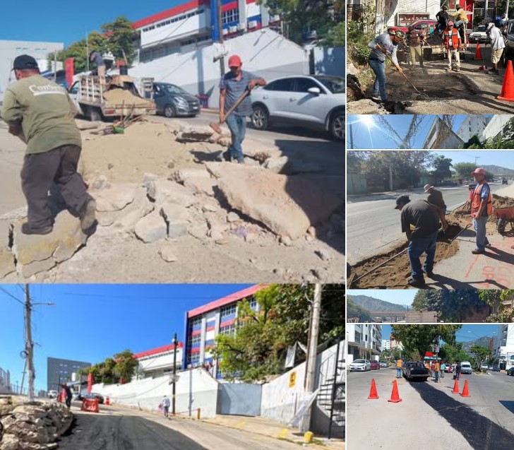 Bachean 5 mil 300 metros cuadrados de calles