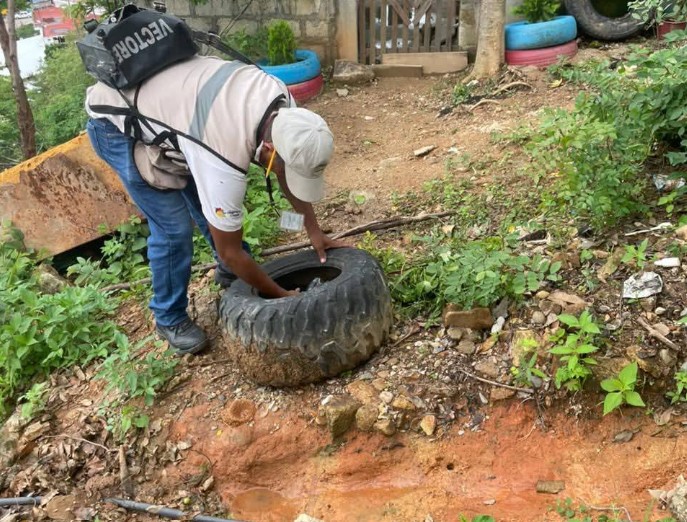 La SSG mantiene acciones preventivas contra dengue por el huracán Erick