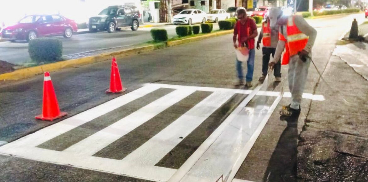 Refuerzan infraestructura urbana en distintos puntos de Acapulco