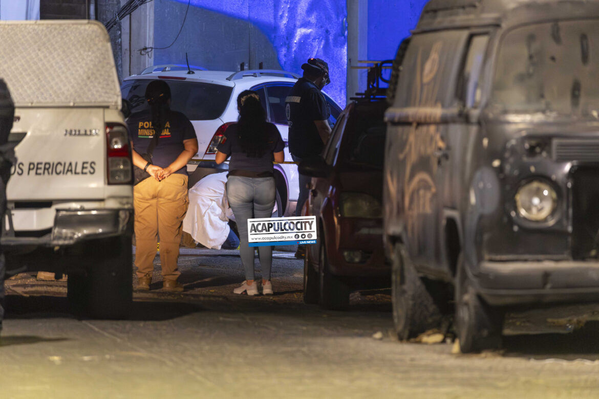 Dos hombres asesinados a balazos en hechos distintos durante la noche en Acapulco