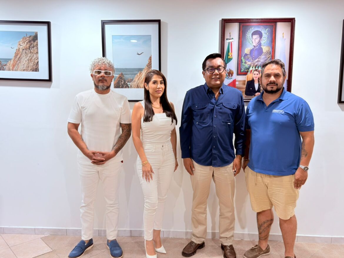 Empresarios acapulqueños presentan al gobierno estatal proyecto del primer mirador de cristal del puerto